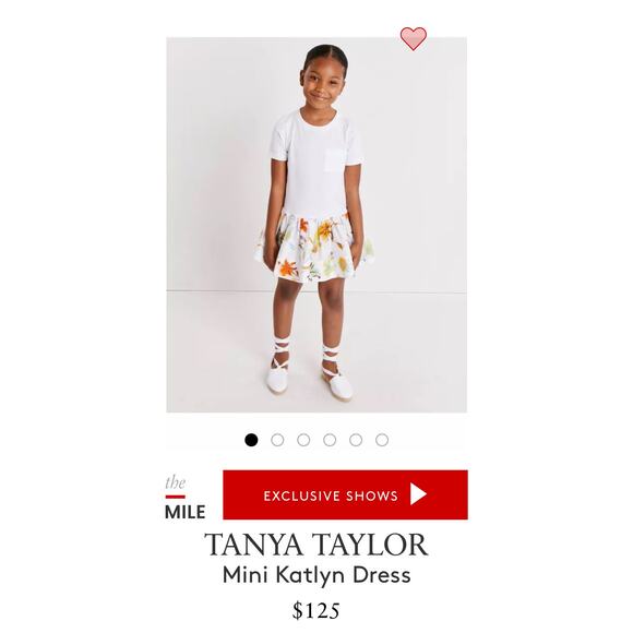 NWT! Tanya Taylor Mini Katlyn Dress - Size Large (10-11 Years) - Picture 6 of 12